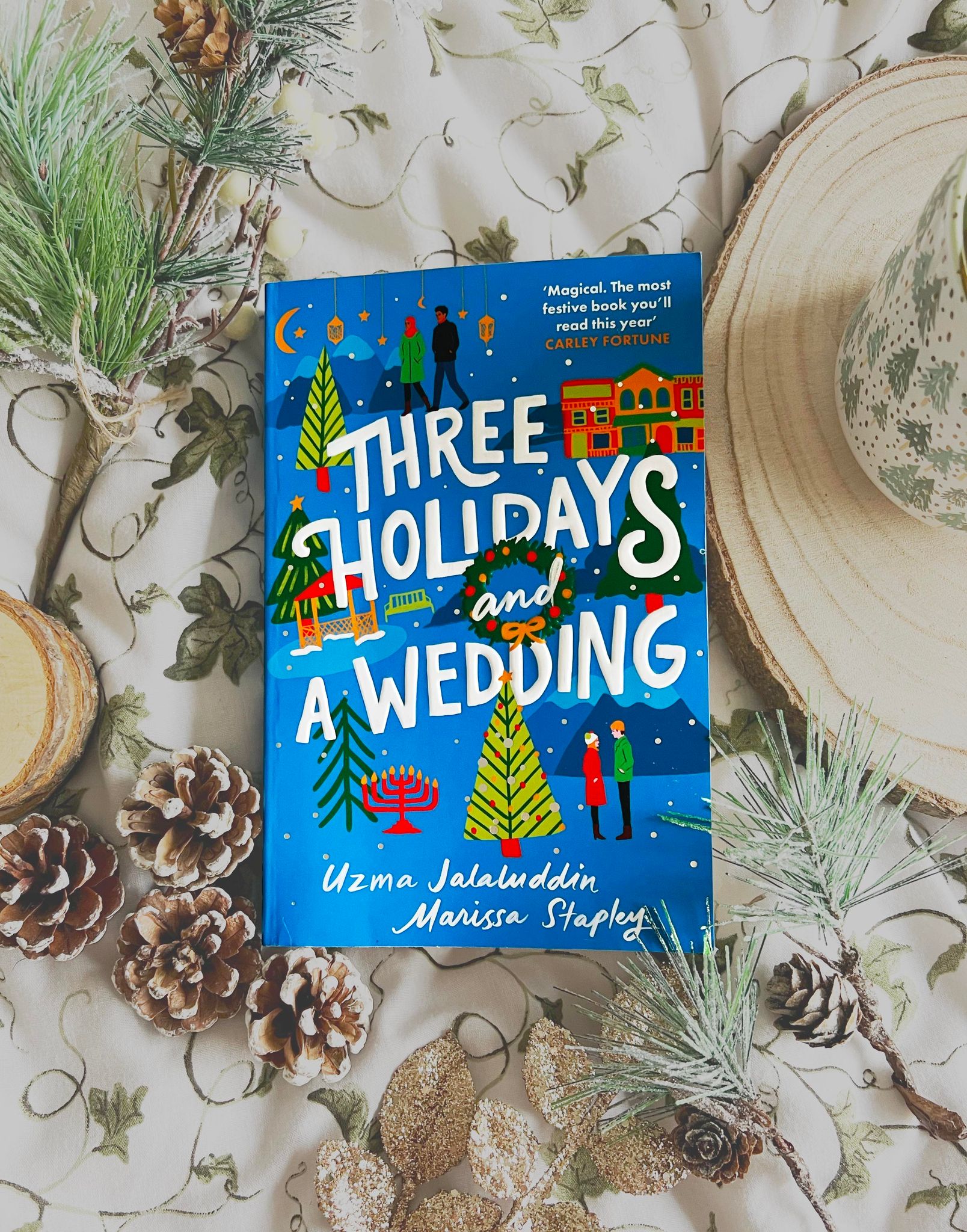 Three Holidays and a Wedding – a fun new holiday romance