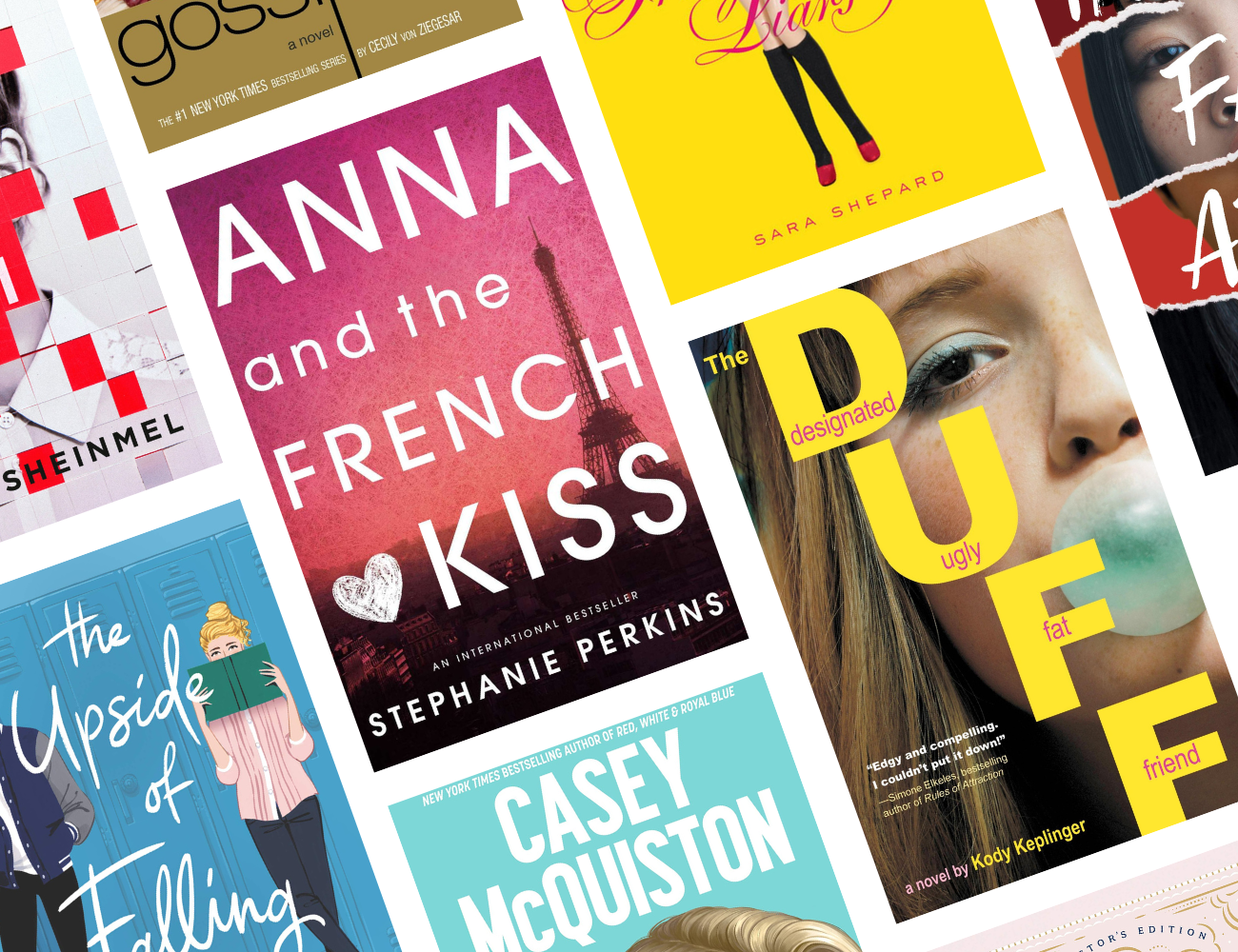 High school drama-filled teen book recs